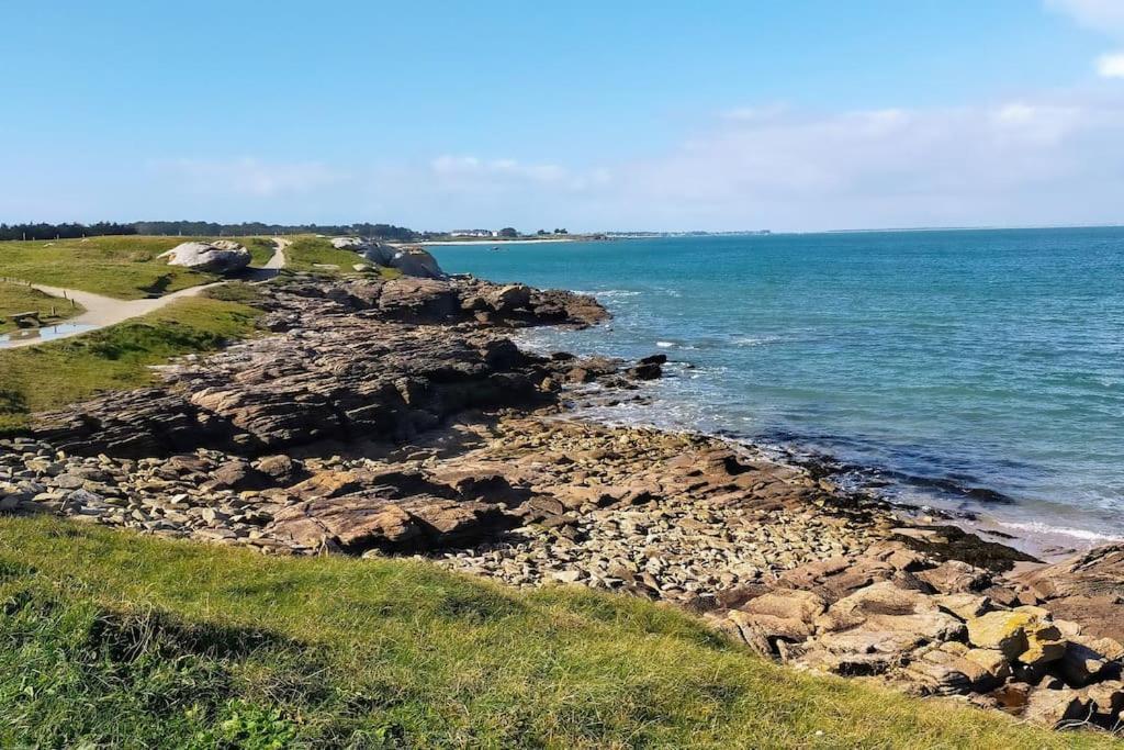 T2 Neuf Au Pied De La Plage Saint-Pierre-Quiberon Zewnętrze zdjęcie